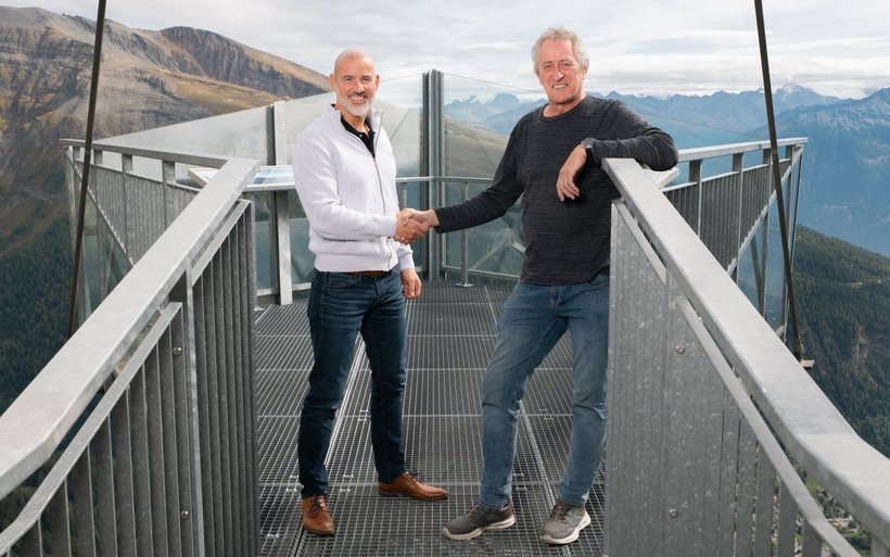 Roger Büchel und Wolfgang Loretan