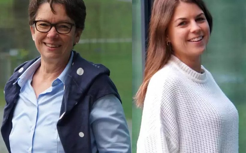 Marie-Louise Rey und Nadja Meier von STC