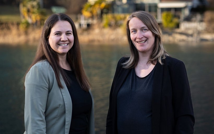 Jana Amacher und Monika Neiger