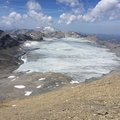 Der Schwund ist unübersehbar: Die Gletscher schmelzen, so auch der Plaine-Morte-Gletscher südlich des Wildstrubels auf dem Gebiet der Gemeinde Lenk.