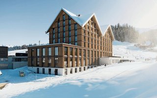 Aussenasticht Stoos Lodge