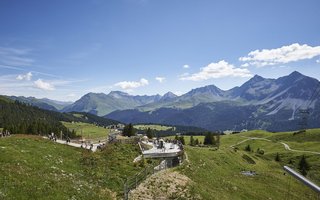 Das Arosa Bärenland, eingebettet in die Schanfigger Natur.
