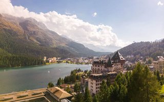 Badrutt’s Palace Hotel im Sommer