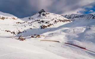 Skigebiet Andermatt Disentis Oberalppass