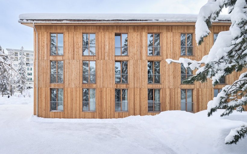 Personalhaus des Hotel Waldhaus in Sils-Maria