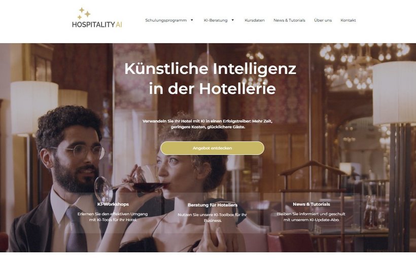 Website Hospitality AI