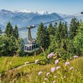 Gondel der Seilbahn auf Rigi