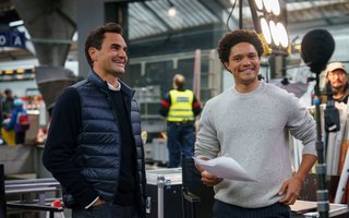 Roger Federer und Trevor Noah