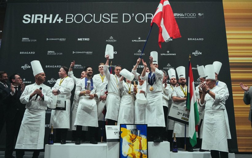 Podest am Bocuse d'Or