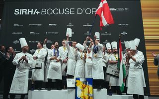 Podest am Bocuse d'Or