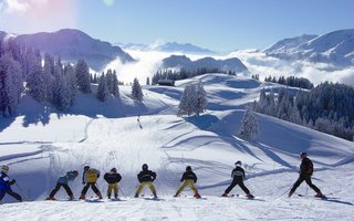 Piste in den Büdner Berge