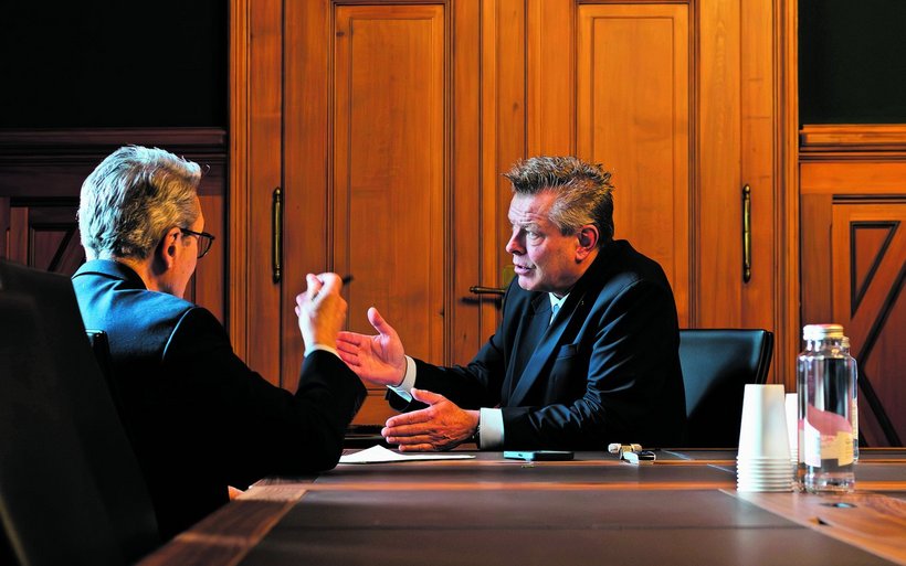 Reto Nause im Gespräch