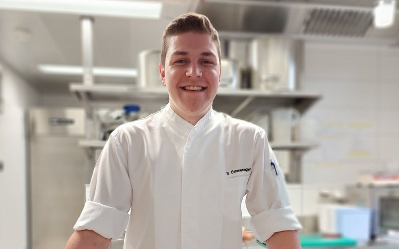 Der neue Küchenchef Silvan Emmenegger