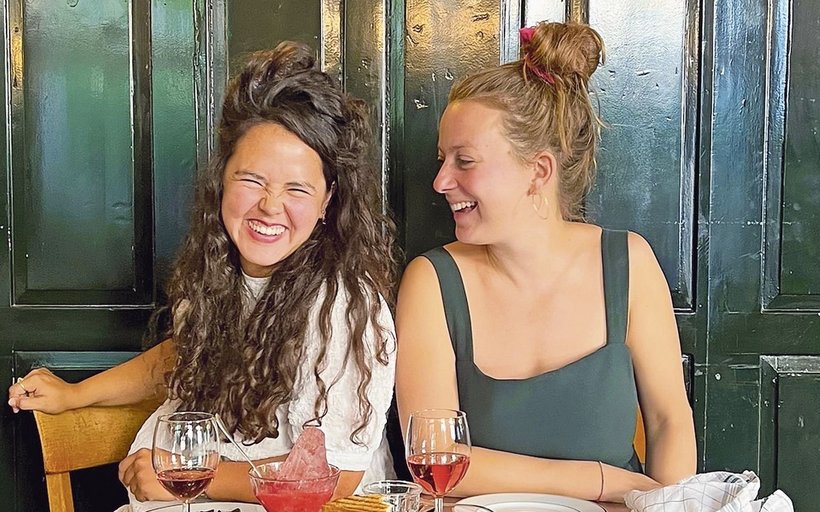 Linda Hüsser und Meret Diener