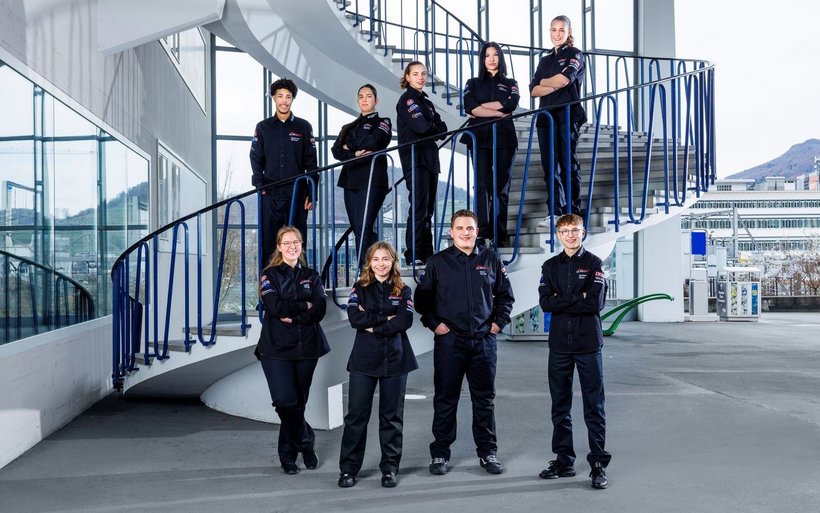 Gruppendbild der Lernenden