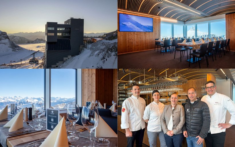 Collage von Glacier 3000