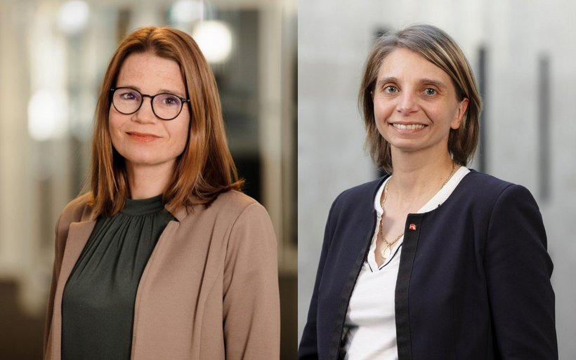 Nicole Brändle et Marie Forestier 