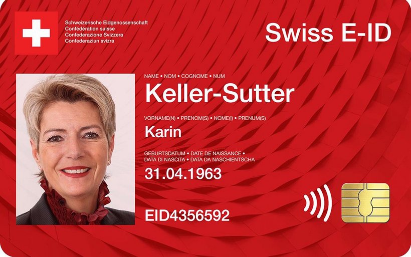 Swiss E-ID mit Karin Keller-Sutter