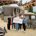 Delia Bargues, Praktikantin aus der HF für Tourismus und Management, Samedan und jetzt gerade Young Hotelière der Giraffen Lodge Sibylle Marti, Direktorin Knies Kinderzoo  Patric Vogel, Direktor Märchenhotel Braunwald Claudia Züllig, Direktorin Schweizerhof Lenzerheide Chantal Cartier, Geschäftsführerin Swiss Family Hotels