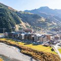 Bild der Baustelle in Andermatt