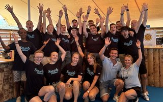 Studierende der Hotelfachschule Thun am Seaside Festival 