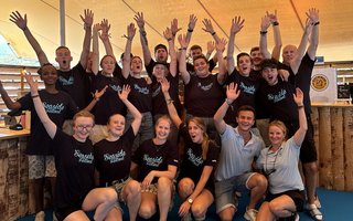 étudiants au Seaside Festival 