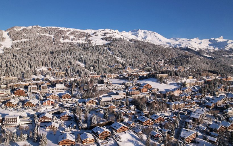 Crans-Montana im Winter