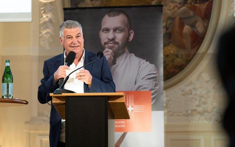 Josef Zisyadis, Organisator und Moderator des Anlasses.