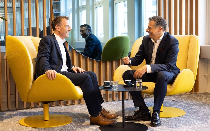 Nobert Hörburger und Patrick Vogler 