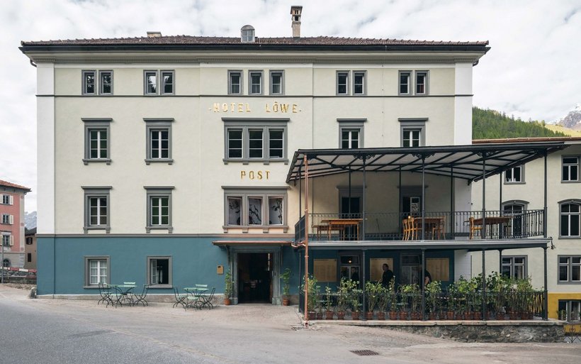 Aussenansicht Post Hotel Löwe