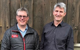 Christian Zenger und Lukas Eichenberger