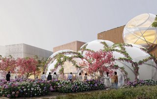 Schweizer Pavillon für die Expo in Osaka