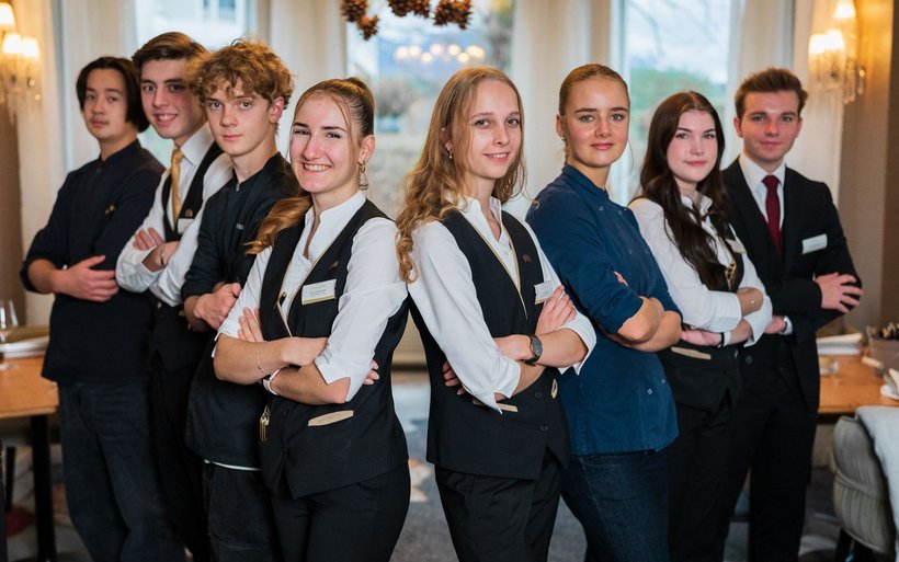 Lernende des Hotel Schweizerhof Luzern