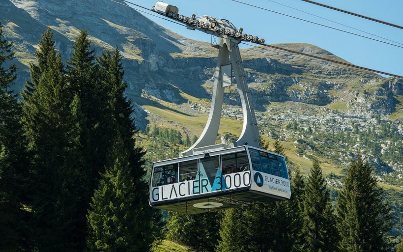 Glacier 3000 Luftseilbahn 