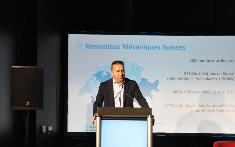 Berno Stoffel, directeur des Remontées mécaniques suisses