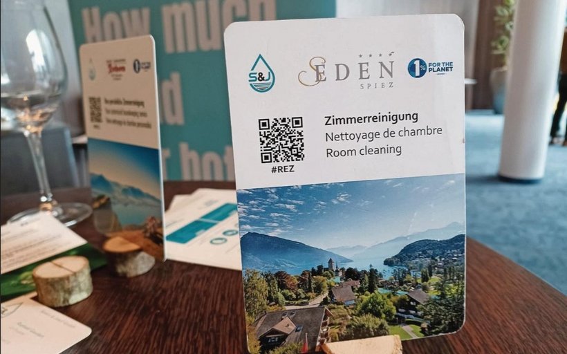 Das Hotel Eden in Spiez setzt für die Zimmerreinigung auf eine Weblösung des Start-ups Simon & Josef.