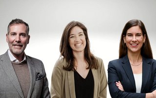 Portraits von Marc Scheurer, Janine Rupf und Marina Bollhalder