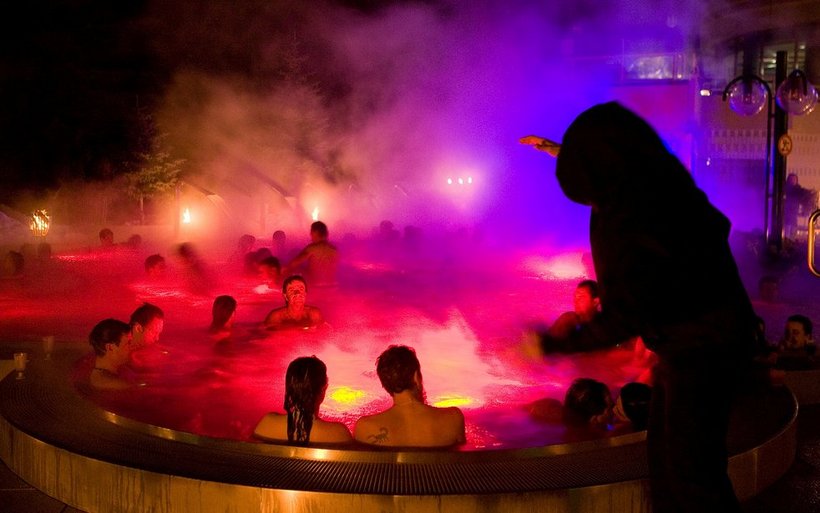 Une mystique dans le bain