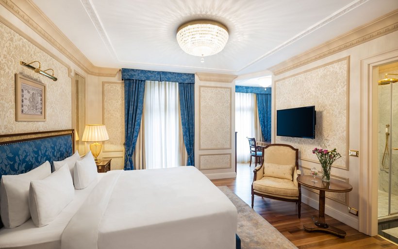 Grand Deluxe Room im Hotel Flüela Davos