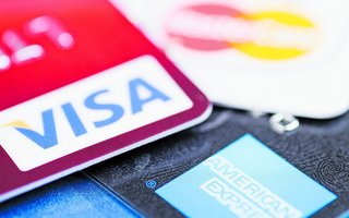 Symboldbild Kreditkartenzahlung