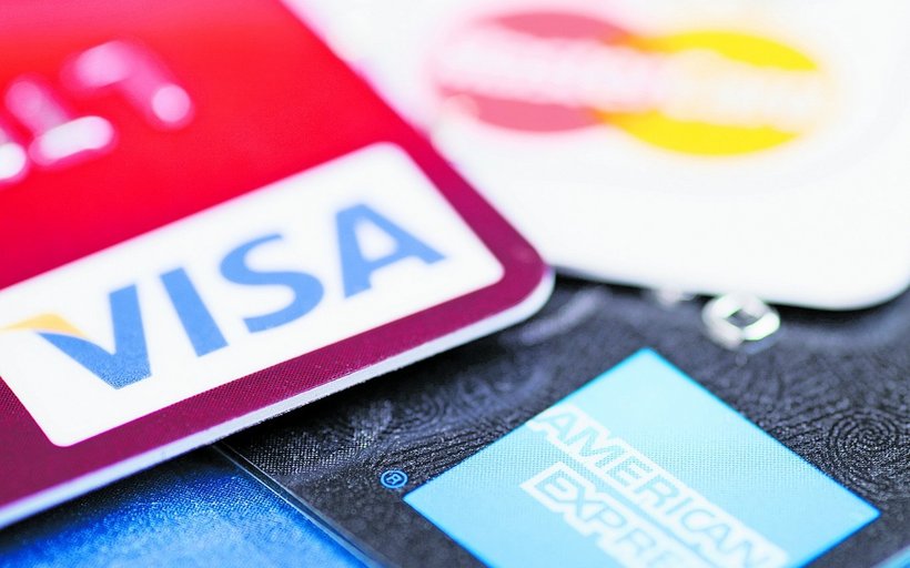 Symboldbild Kreditkartenzahlung