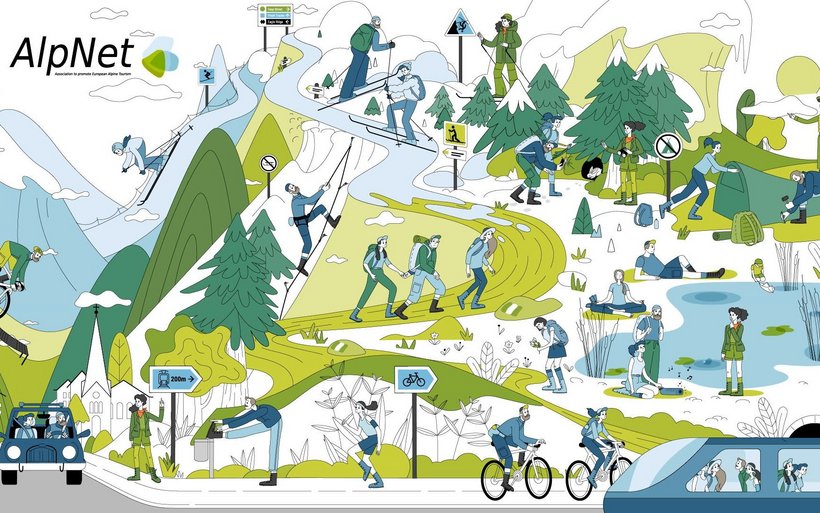 Illustration Alp Net Principles
