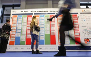 ITB Berlin Programmwand
