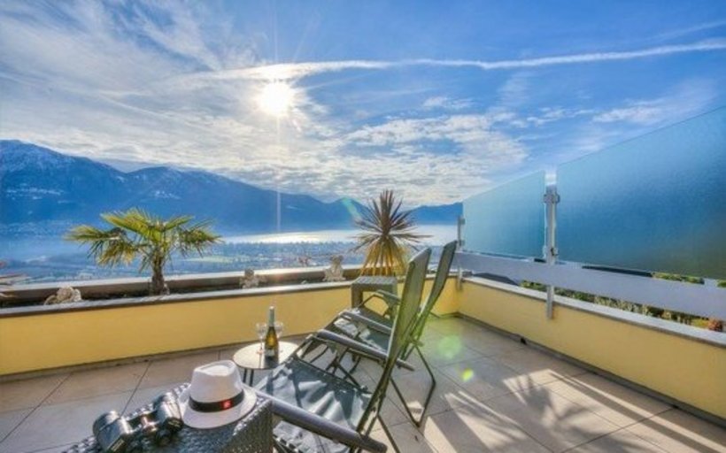 Ausblick aus Ferienwohnung