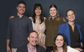 Motivierte Verbandskandidatinnen und -kandidaten: Thomas Gratwohl, Alain Köslich, Ruzica Dujmic, Carole Hauser, Anna Schmutz und Manuela Eigenmann (v. l.).