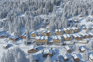 Rendering «Ferienpark Relief» Bellwald