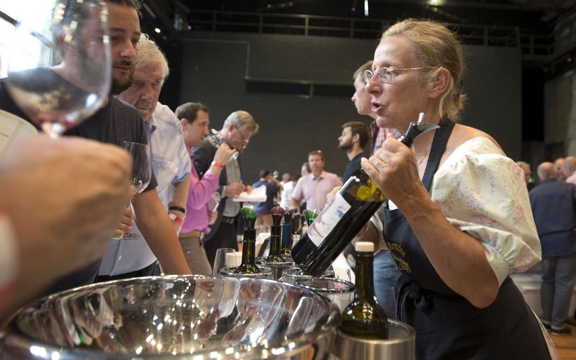 La vigneronne Marie-Thérèse Chappaz au Swiss Vine Tasting