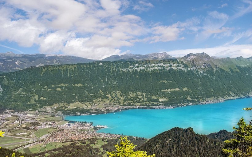 Lanschaft der Region Interlaken