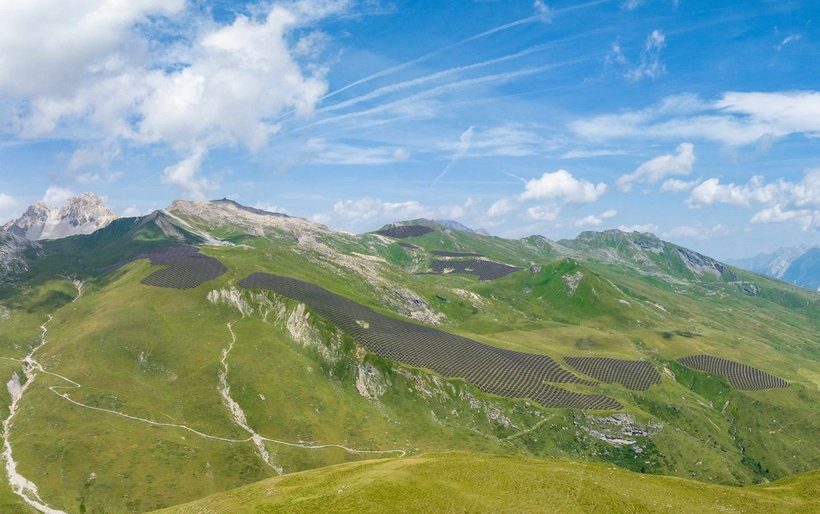 Visualisierung des Nadro-Solar-Projekts