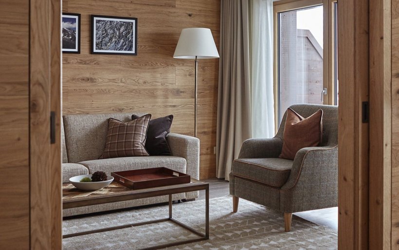 Innenansicht aus dem Boutique-Hotel The Capra.